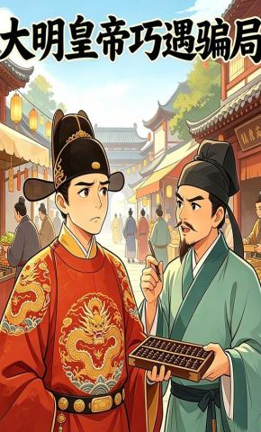 短剧《大明皇帝巧遇骗局》海报