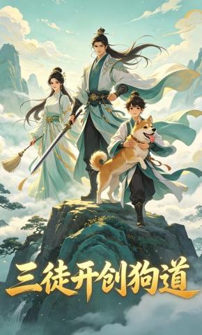 短剧《三徒开创狗道》海报