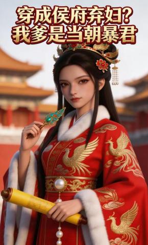 短剧《穿成侯府弃妇？我爹是当朝暴君！》海报