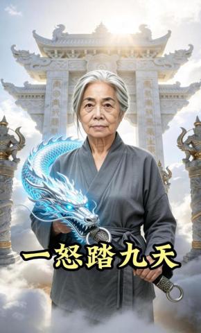 短剧《一怒踏九天》海报