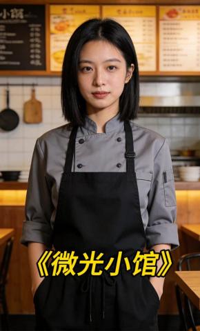 短剧《微光小馆》海报