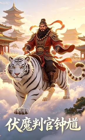 短剧《伏魔判官钟馗》海报