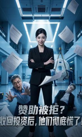短剧《赞助被拒？收回投资后，他们彻底慌了！》海报