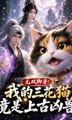 短剧《无双御兽：我的三花猫竟是上古凶兽》海报