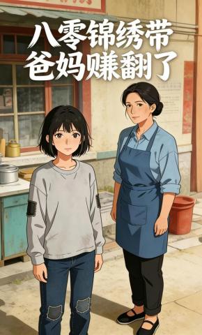 短剧《八零锦绣带爸妈赚翻了》海报