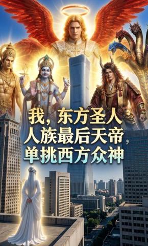 短剧《我，东方圣人，人族最后天帝，单挑西方众神》海报