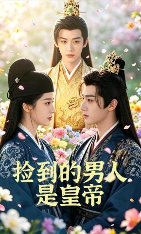 短剧《捡到的男人是皇帝》海报