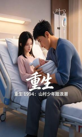 短剧《重生1994：山村少年踏浪潮》海报