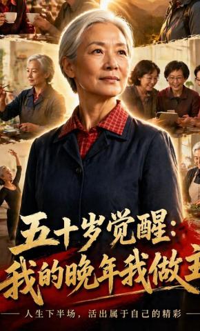 短剧《五十岁觉醒：我的晚年我做主》海报