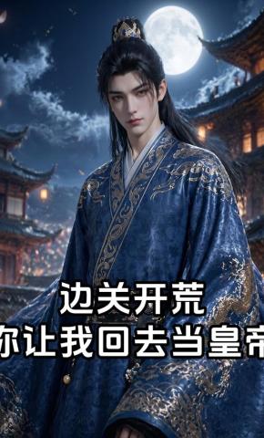 短剧《边关开荒，你让我回去当皇帝》海报