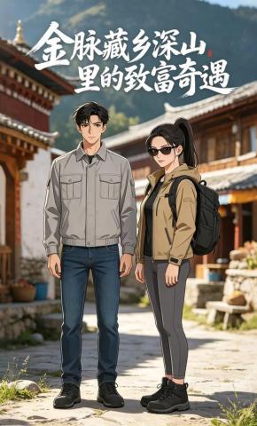 短剧《金脉藏乡深山里的致富奇遇》海报