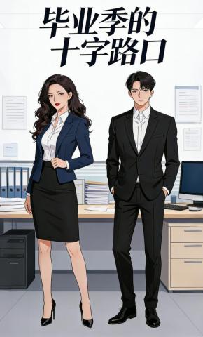 短剧《毕业季的十字路口》海报