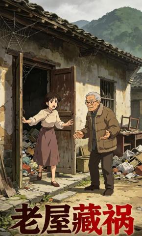 短剧《老屋藏祸》海报