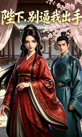 短剧《陛下，别逼我出手》海报