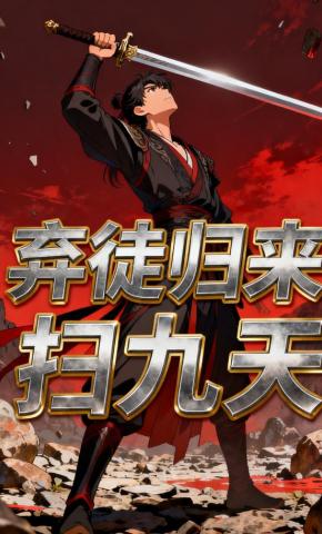 短剧《弃徒归来扫九天》海报