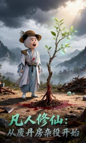 短剧《凡人修仙：从废丹房杂役开始》海报