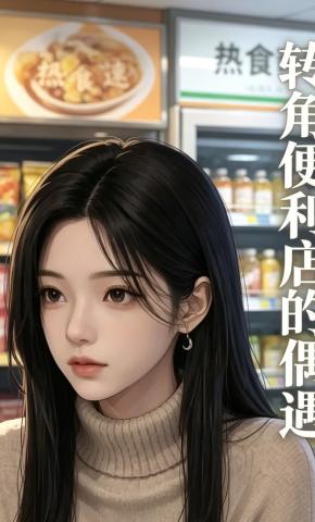 短剧《转角便利店的偶遇》海报