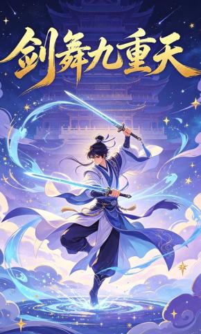 短剧《剑舞九重天》海报