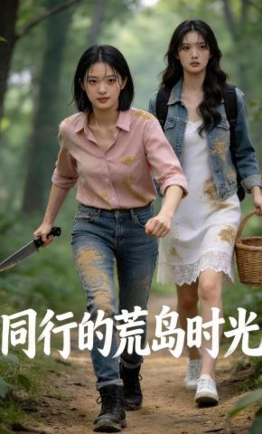 短剧《同行的荒岛时光第一季》海报