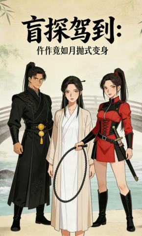 短剧《盲探驾到：仵作竟如月抛式变身》海报