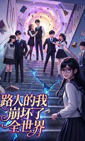 短剧《路人的我崩坏了全世界》海报