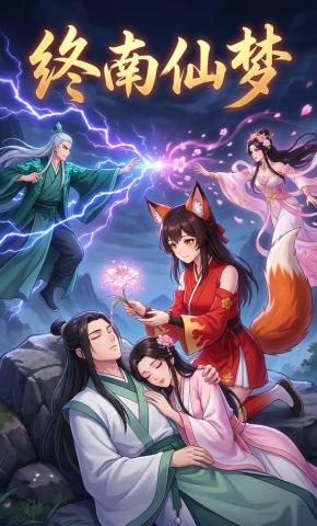 短剧《终南仙梦》海报