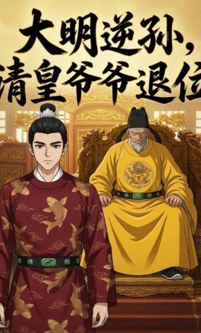 短剧《大明逆孙，请皇爷爷退位》海报