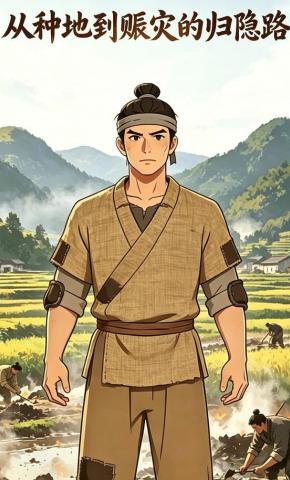 短剧《从种地到赈灾的归隐路》海报