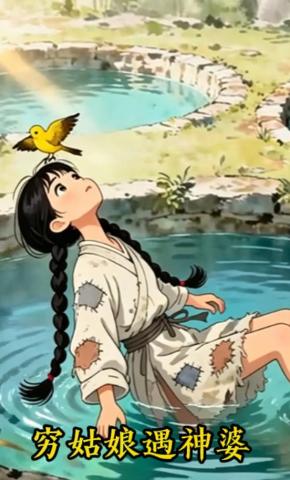 短剧《穷姑娘遇神婆》海报