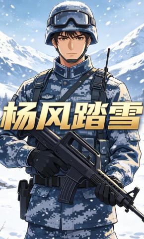 短剧《杨风踏雪》海报