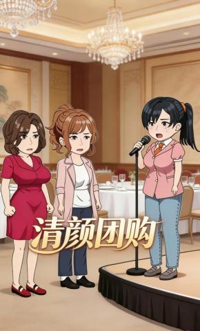 短剧《清颜团购》海报