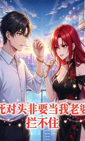 短剧《死对头非要当我老婆，拦不住》海报