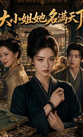 短剧《大小姐她名满天下》海报