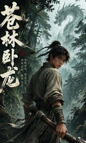 短剧《苍林卧龙》海报