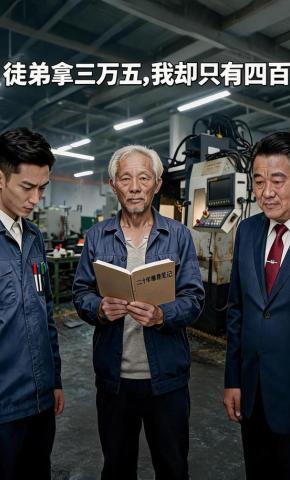 短剧《徒弟拿3万5我却只有4百》海报