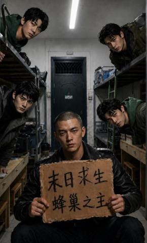 短剧《末日求生蜂巢之主》海报