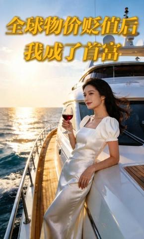 短剧《全球物价贬值后我成了首富》海报