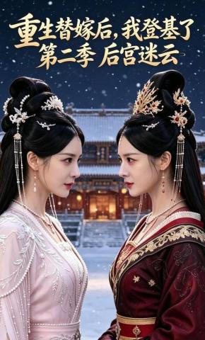 短剧《重生替嫁后，我登基了:第二季:后宫迷云》海报