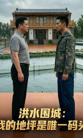 短剧《洪水围城我的地坪是唯一码头》海报