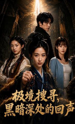 短剧《极境搜寻，黑暗深处的回声》海报