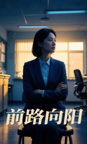 短剧《前路向阳》海报