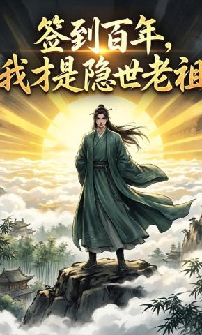 短剧《签到百年，我才是隐世老祖》海报