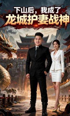 短剧《下山后，我成了龙城护妻战神》海报