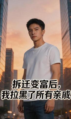 短剧《拆迁变富后，我拉黑了所有亲戚》海报