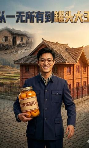 短剧《从一无所有到罐头大王》海报