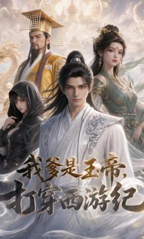 短剧《我爹是玉帝，打穿西游纪》海报
