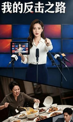 短剧《我的反击之路》海报