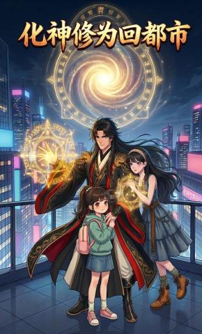 短剧《化神修为回都市》海报