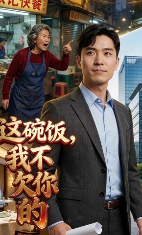 短剧《这碗饭，我不欠你的》海报