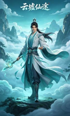 短剧《云墟仙途》海报